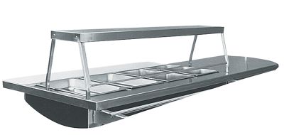 Optional Serving Shelves 3 Well