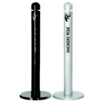 Smoker's Pole Silver Metallic