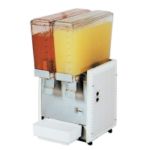 Crathco 1/6 HP Twin Mini 2.4 Gallon Cold Beverage Dispenser