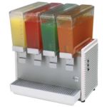 Crathco 1/5 HP Quad Mini 2.4 Gallon Cold Beverage Dispenser