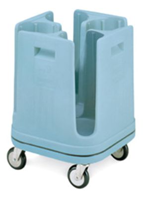 Dish Dolly 4 Columns Dish 8-1/4'', 2-11/16'' sq., 32''H