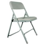 Premium Lightweight Folding Chair Metal/Poly Folding Chair