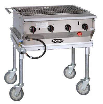 Superior Outdoor Gas Grill 30''W