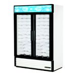 True Indoor Ice Merchandiser 49 cu ft, without 12 basin