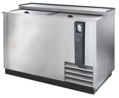 Superior Fast Cooling Bottle Cooler, 50 '' W, Stainless Steel