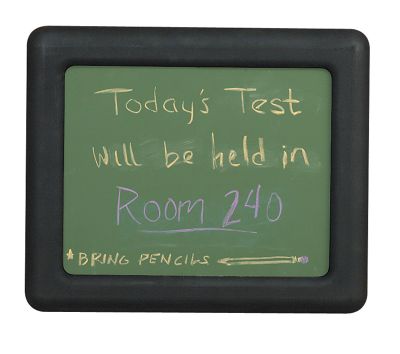 Multi-Purpose Pedestal Sign Chalk Board Insert Surface, 14'' x 11''