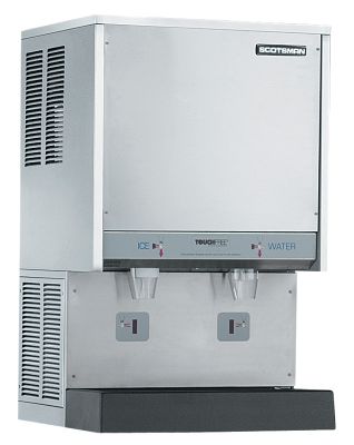Scotsman Touch Free Nuggets Ice Maker/Dispenser 523 Lbs. Max. Production with 26 lb. Bin