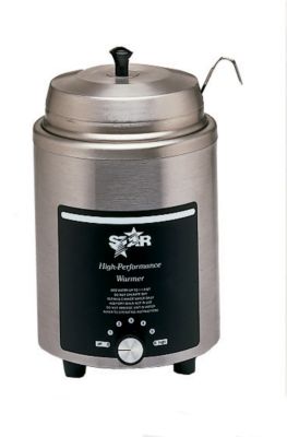 Star Hot Topping Warmer With Cover & 1 oz. Ladle