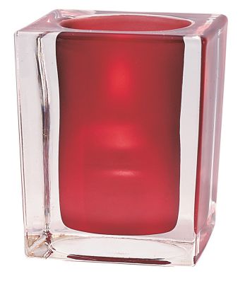 Square Lamp, Red