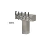 Draft Tower 5 Faucet Chrome, Glycol Ready