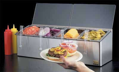 EZ-Chill Food Prep Center 25-1/2''W x 8-1/2''D