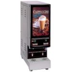 Cappuccino Dispenser 2 Flavor Lighted, 4 lb. Hoppers