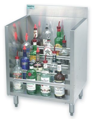 Supreme Service Unit, Liquor Display Rack With Open Base
