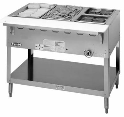 Superior Aerohot Food Warmer Steam Table Design 3 Wells