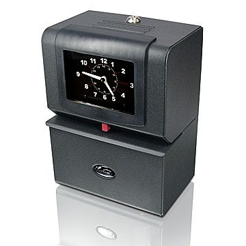 Lathem Time Card Recorder Automatic Digital