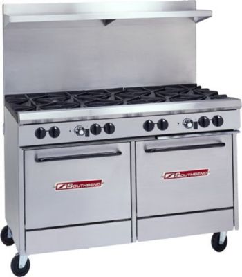 Southbend 300 Series Gas Range 8 Burners 2 Ovens