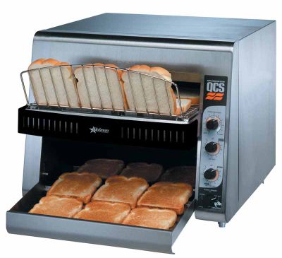 Holman High Production Conveyor Toaster - 14'' Belt 1000 Slices Per Hour