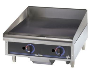 Star Max Heavy Duty Gas Griddle - Manual Controls 24'' W