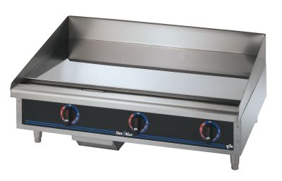 Star Max Chromium Plated Griddle 36''W