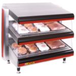 Racer Countertop Display Merchandiser Double Shelf - 36 W
