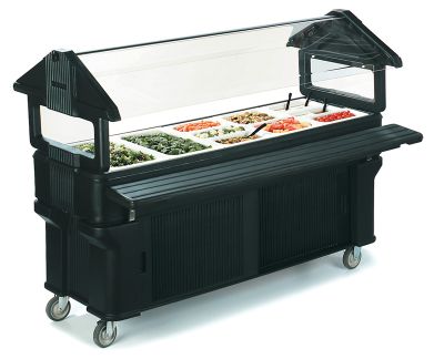 Six Star Food Bar 6' with Storage