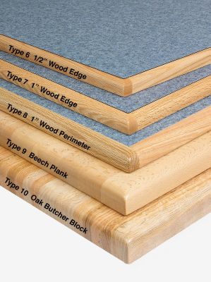Custom Table Top Type 9: Beech Plank 24'' Round