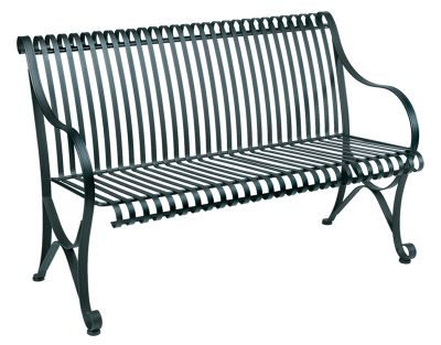 Patio Collection Slat Back Bench, 50''