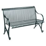 Patio Collection Slat Back Bench, 50