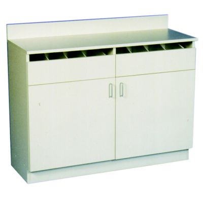 Server Station 48'' W With Doors, Specify Standard Laminates