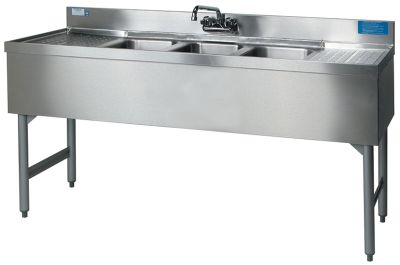 Underbar Sink 3 Tanks 21'' Deep, 5'L