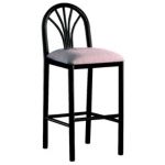 Designer Stools Metal Fanback Grade B, MTS