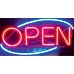 Neon Sign Open 24W x 13H x 4D
