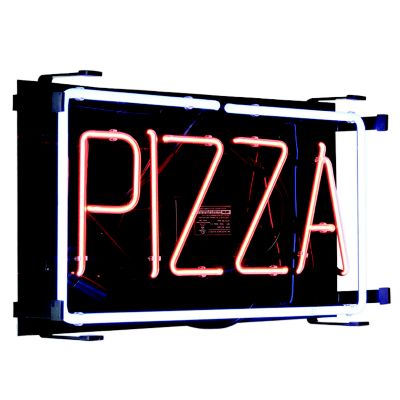 Neon Sign Pizza 24''W x 13''H x 4''D