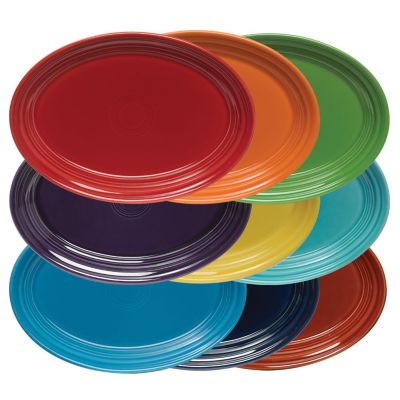 Fiesta, Platter Peacock Blue 9-5/8''