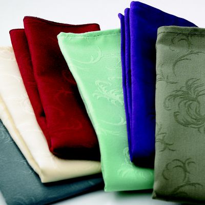 Nouveau Windsor Linen, Tablecloth 52'' x 52'' Dark Colors