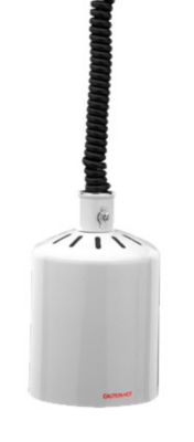 400 Series Heat Lamp with Black Adapter