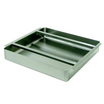 Dishtable, Pre-rinse Baskets Welded Side Bar 19-1/2'' x 19-1/2'' x 4''