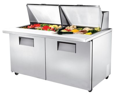 Superior Mega Top Sandwich Prep Table, 60'' - 24 Pan Capacity