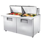 Superior Mega Top Sandwich Prep Table, 60 - 24 Pan Capacity - STOCKED ITEM