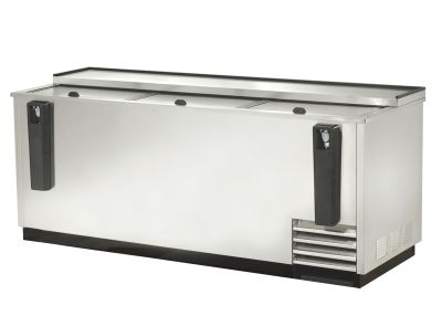 Superior Fast Cooling Bottle Cooler, 80-1/2'' W, Stainless Steel