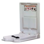 Baby Changing Station Vertical White - STOCKED ITEM