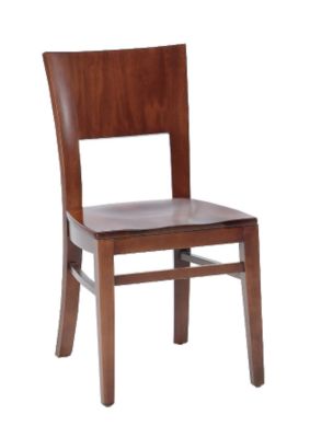 Chair With Wood Seat and Back, Waymar