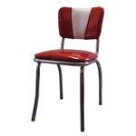 Chair V-Back With Upholstered Seat and Back, Grade E Uph, Vitro