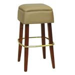 Barstool Backless With Square Upholstered Seat Grade E or F, Waymar