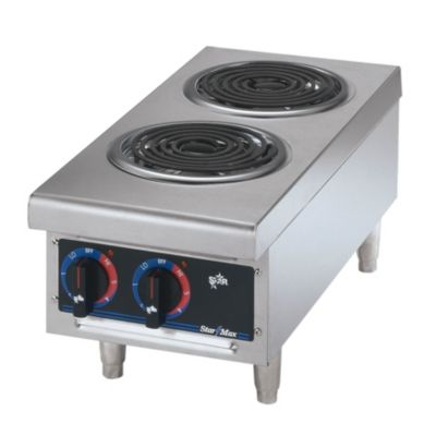Star Max Hot Plate Electric 2 Burner, Coil Elements