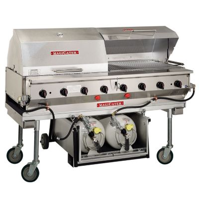 MagiCater 60''W x 24''D Grill