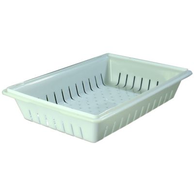 Storplus Colander, Food Storage Box 18'' x 26'', White