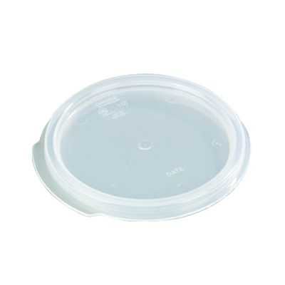 Storplus Lid, Round Container, 1 qt, Translucent