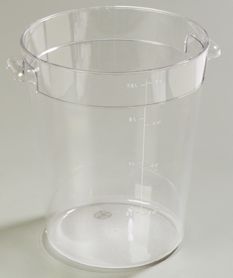 Storplus Round Container 8 Quart Clear
