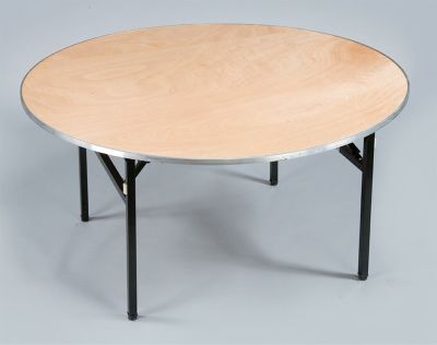 Folding Table 60'' dia Plywood